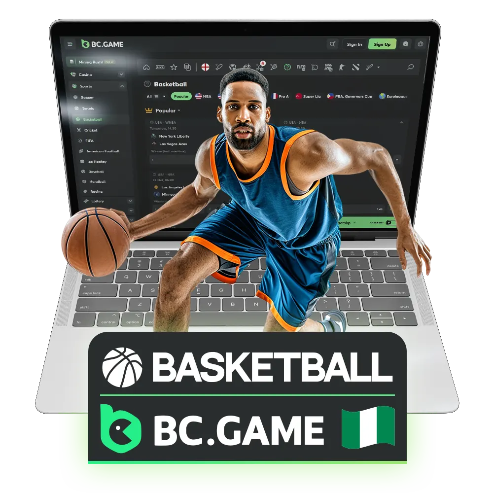 BC Game is one of the most popular platform for betting on basketball.