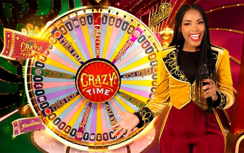 Start playing the Crazy Time live casino game on BC Game.