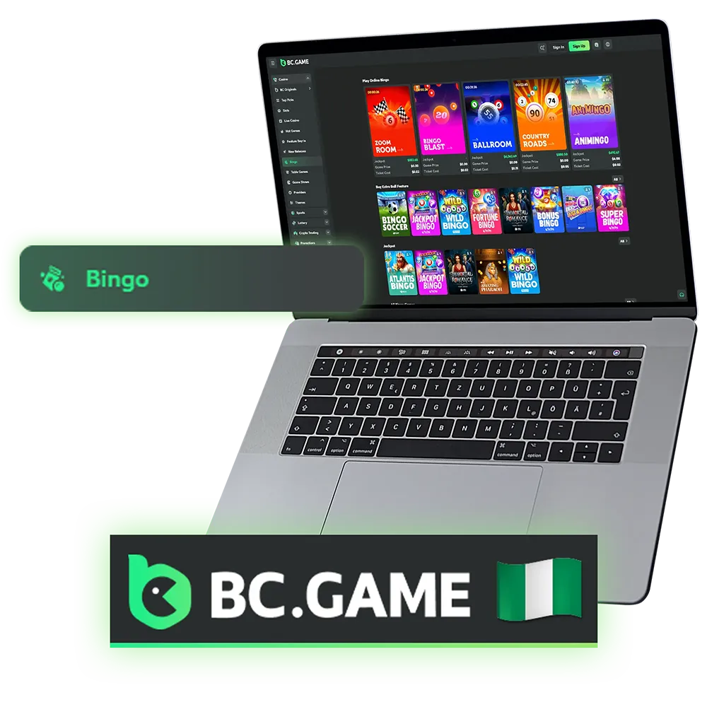 Play bingo with BC Game and get bonuses as a gift.