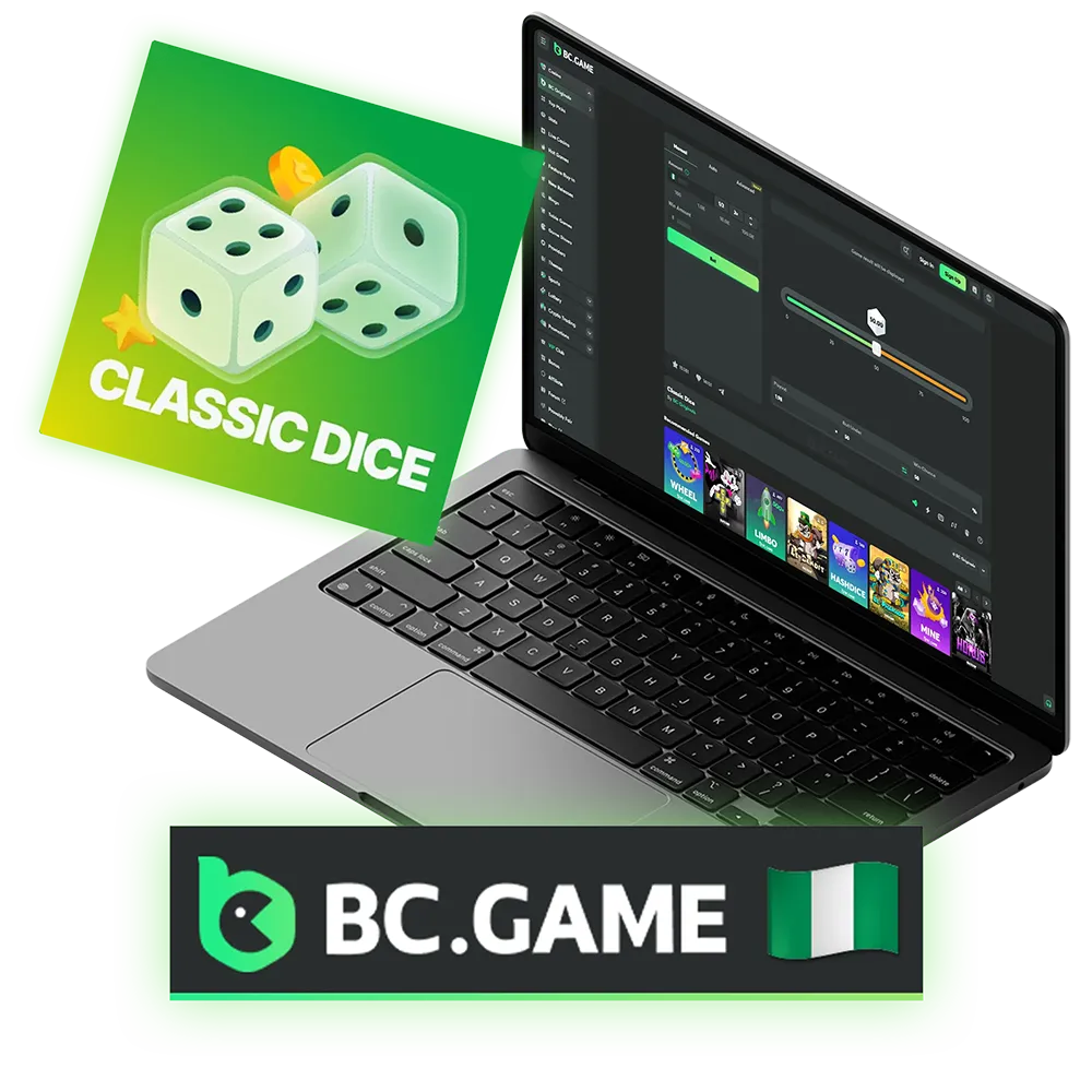 Classic Dice is one of the most favorite games among Nigerians on the BC Game platform.