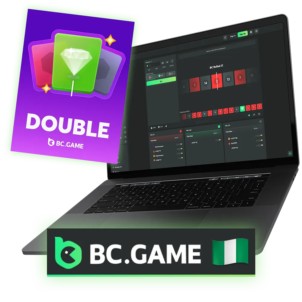 Play Double with BC Game and get unforgettable experience.