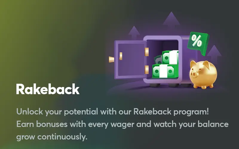 Claim cashback on every bet with BC Game.