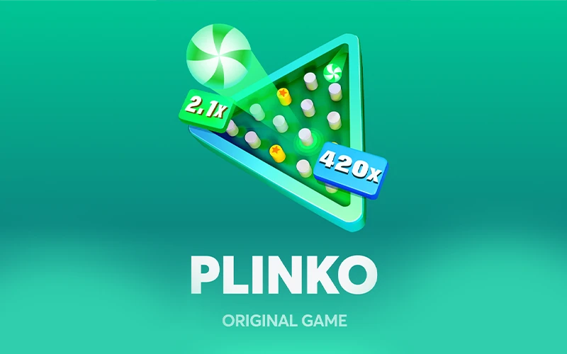 Drop balls through the pins into the prize slot in the Plinko at BC Game.
