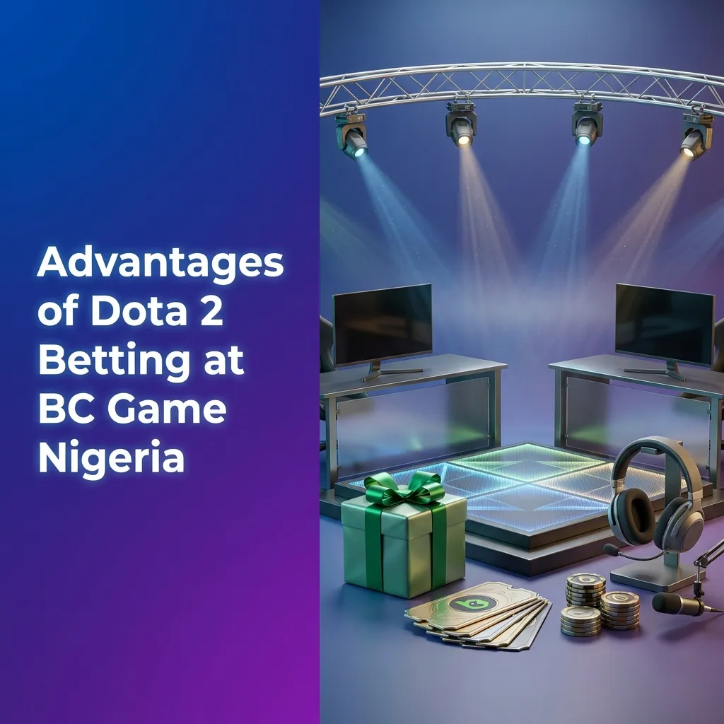 Nigerian Dota 2 betting advantages at BC Game including bonuses, local payments, and mobile app features