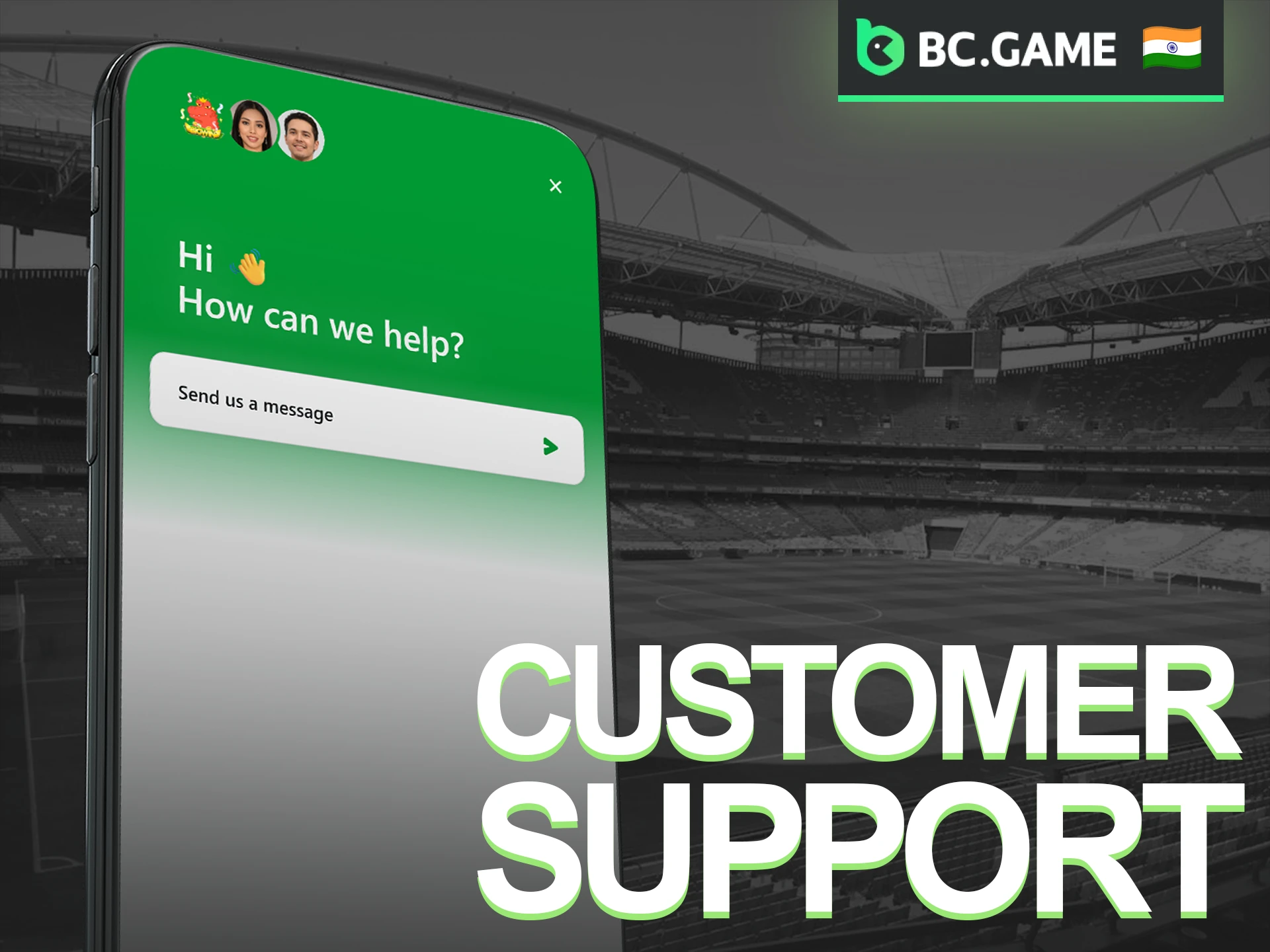 Reach out to BC Game App customer support for any mobile-related queries.