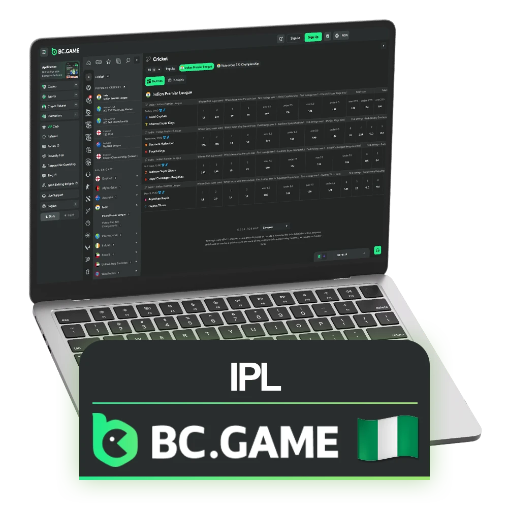 Master the art of cricket wagering using the BC Game IPL guide.